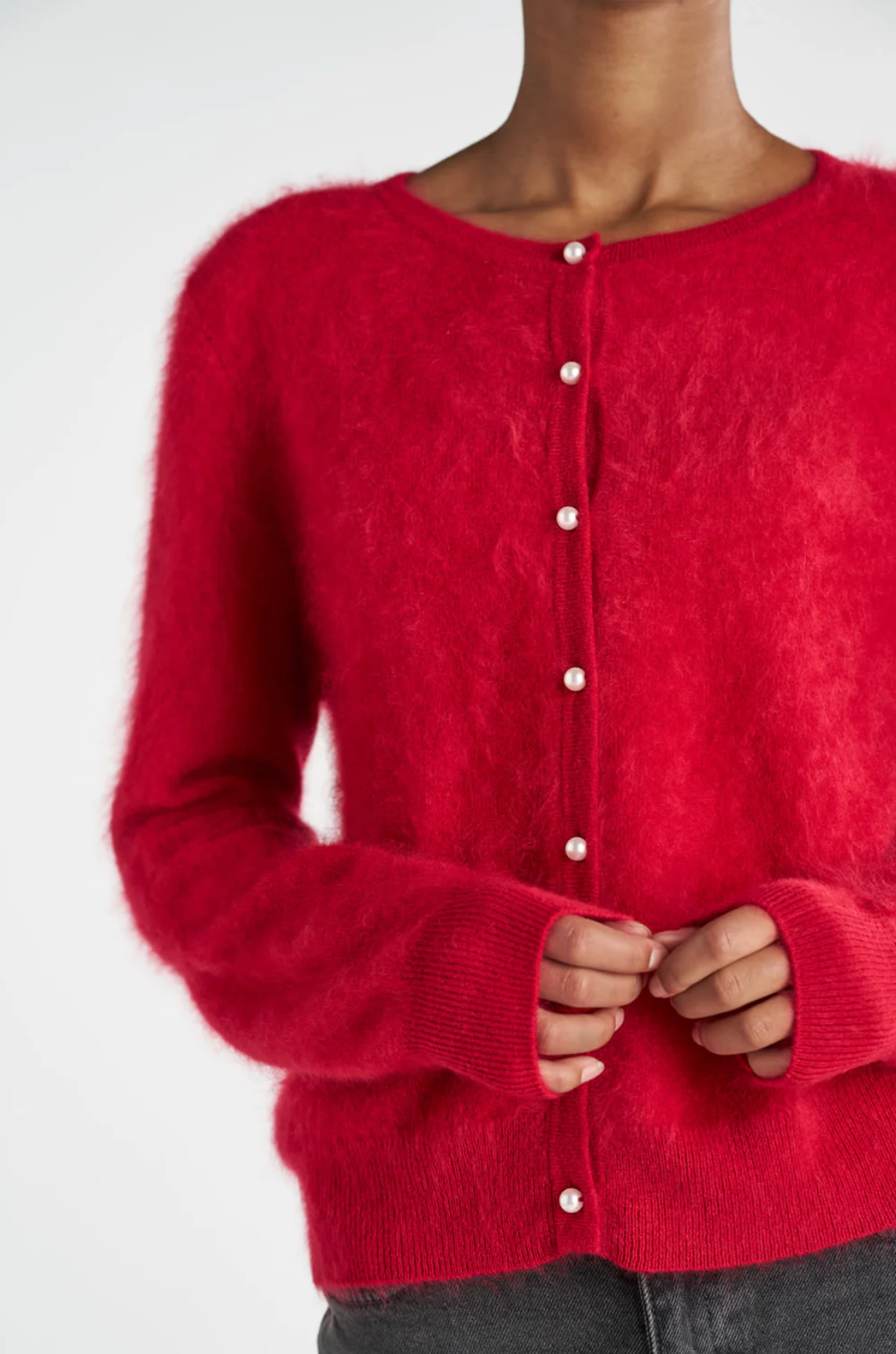 Olga Cardigan Red Cardigans